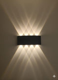 The Multi-Diamond Beam Sconce ✨. outdoor light 💡(4+4), Water Proof🤿