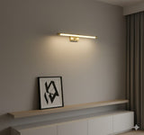 Linear Brass  Mirror Light💡, adjustable handle✨